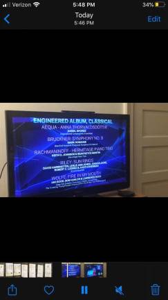 Local resident nominated for Wolfe for Best Engineering, Classical Local resident nominated for Wolfe for Best Engineering, Classical
