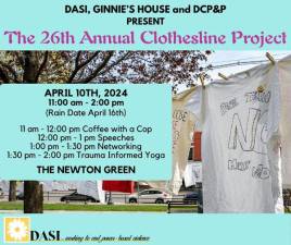 DASI’s Clothesline Project is today