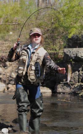 Trout season opens Photo by Nicholas Ortiz