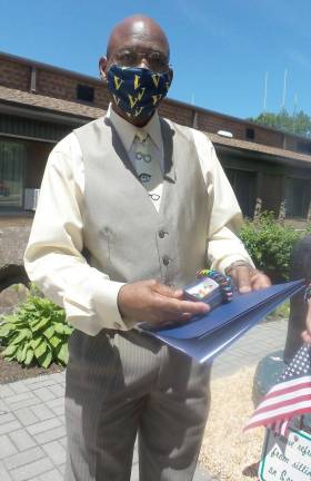 Vernon Township Mayor Howard Burrell (Photo by Frances Ruth Harris)