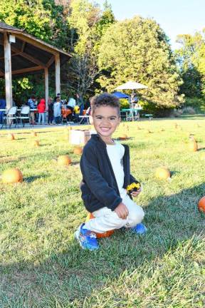 Photos: Norwescap’s Fall Frolic in the Park FF4 Tristan Harris of Sussex in the pumpkin patch at Norwescap’s Fall Frolic in the Park.