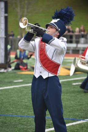 Marching Patriots compete