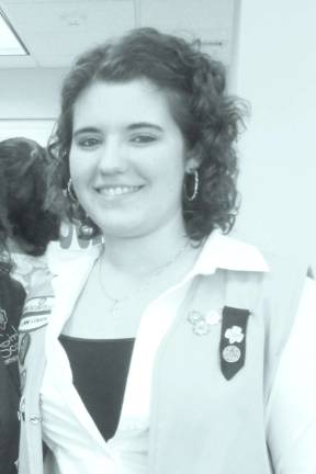 Green Girl Scout receives Gold Award Amanda Norman