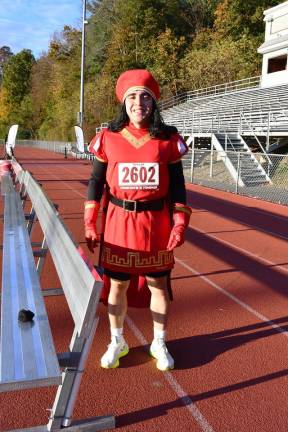 Newton High School hosts Monster 5K Vincent Zuniga is shown.