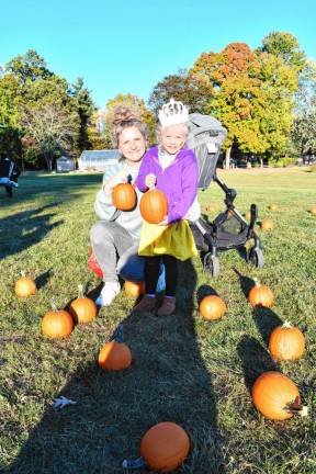 Photos: Norwescap’s Fall Frolic in the Park FF2 Kristen and Vivienne Mathes of Newton in the pumpkin patch at Norwescap’s Fall Frolic in the Park.