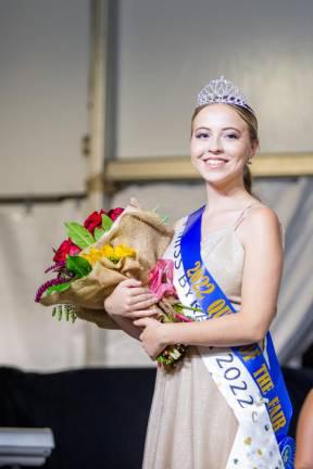 Queen of the Fair completes her reign Jolisse Gray of Byram was chosen Queen of the Fair last year. (Photo by Sammie Finch)
