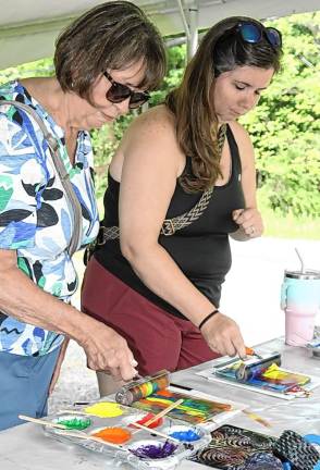 Art in the Park Day is today <b>Art in the Park Day includes printmaking demonstrations.</b>