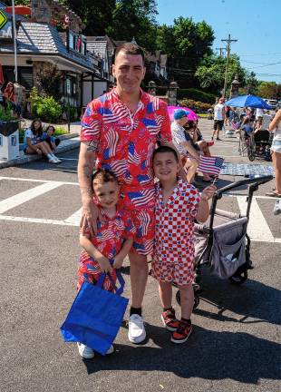 Sparta. Fourth of July events Michael, Jayce and Nash Heresi.