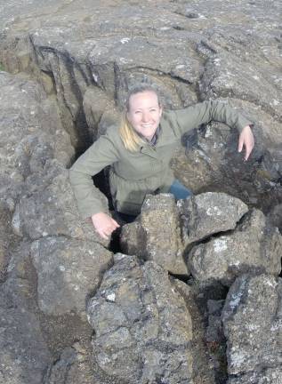 New travel agency opens in Byram Someplace New owner Samantha Hartman in Iceland.