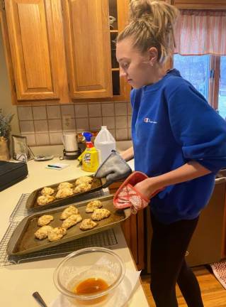 Sparta's culinary wizards Culinary arts continue at home, as Sparta's culinary students whip up some delectibles in their home kitchens this week.