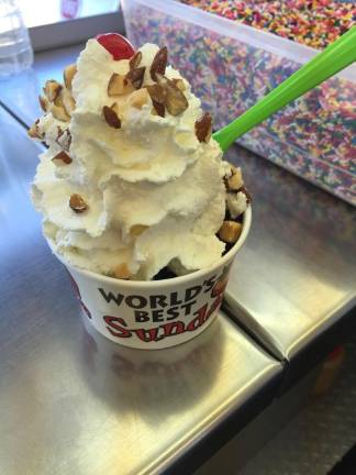 Taste your way through the fair World’s Best Sundae. (Photo provided)