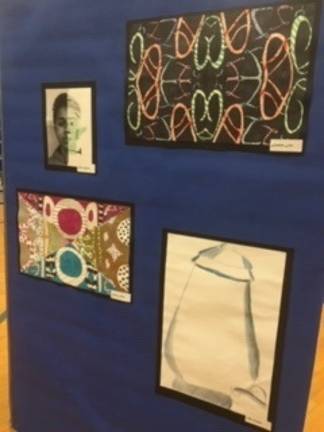 Intermediate School Art Exhibit Byram Intermediate School students' artwork. (Photos by Cynthia Hamilton)