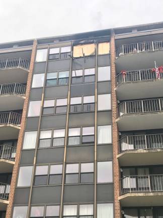 Families Displaced After Fire At Brookside Terrace Apartments