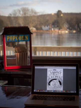 Salt spreads to cover community Photos by Glynnis Jones The doors of The Trout and The Troll retro pub and restaurant are scheduled to swing open in January and Bradley Boyle, owner of Salt Gastropub in Byram, has been working non-stop getting the building on Lake Lackawanna and the menu ready.