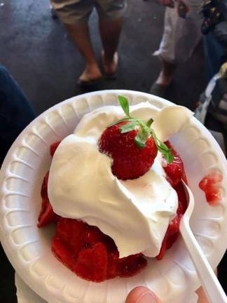 Some delectable strawberry shortcake will be served up this Sunday at The Strawberry Festival in Stillwater. Photos provided