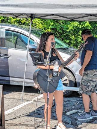 Tunes from yesterday and today <b>Singer-songwriter Gabby Toledo will play Saturday morning at the Sparta Farmers Market. (Photo by Stefani M.C. Janelli)</b>