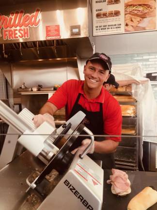 Jersey Mike's Subs opens in Sparta Jersey Mike's employee Bobby Lipyanek exemplifies the positive vibe at the new Jersey Mike's in Sparta.