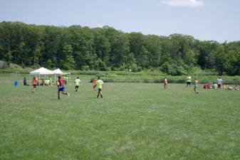 A past Lenape Valley Soccer Camp at C.O. Johnson Park (By George Leroy Hunter)