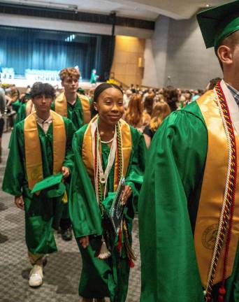 Photos: Sussex County Technical School graduation Graduates walk out after the ceremony.