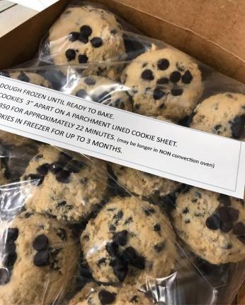 Mohawk House rolls up its sleeves, creates an open-air pop up market Patty Cakes' cookie dough for sale through the pop up.