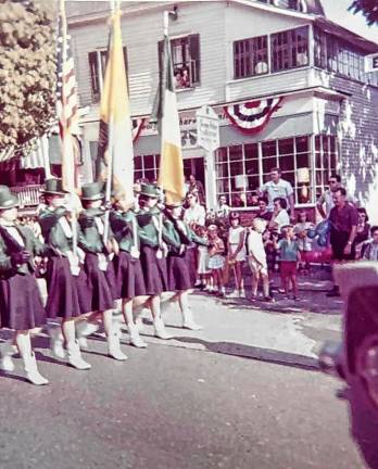 When the parade passes by A Fourth of July parade in Sparta in the 1960s.