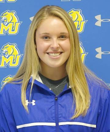 Local student-athletes competed in winter college sports Emilee Hamler, Vernon High Schoo (Photo provided)