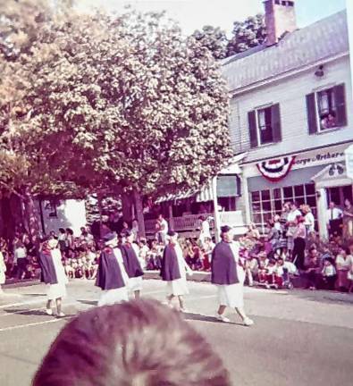 When the parade passes by A Fourth of July parade in Sparta in the 1960s.
