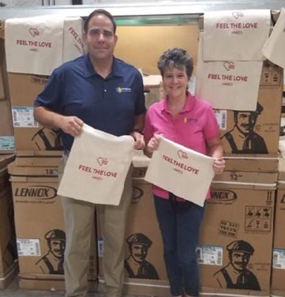 Lennox and R. Poust Inc. help residents 'Feel the Love' Lennox and R. Poust Inc. help residents 'Feel the Love'