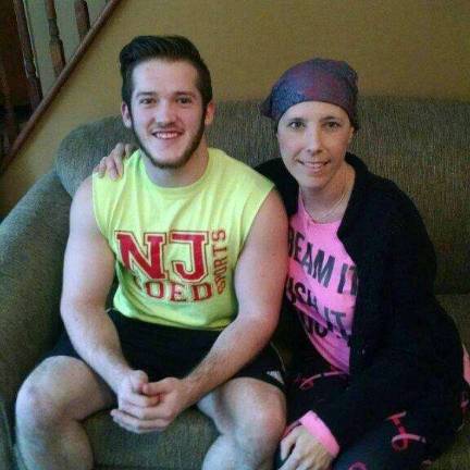 Byram man to cycle across US to raise funds for cancer victim Friends Josh Johannessen and Robin Reed.