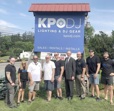 KPODJ moves into new Byram location The KPODJ staff celebrates the company’s new location.