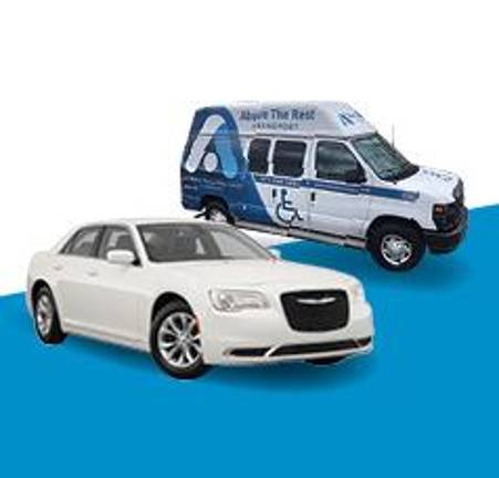 Above the Rest: Sussex County’s Trusted Ride for Medical and Personal Transportation <b>Above the Rest Transport offers both sendan transports (left) and wheelchair-accessible mobility vans (left). </b>