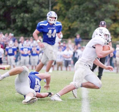 Wallkill Valley Rangers edge Kittatinny, 22-21