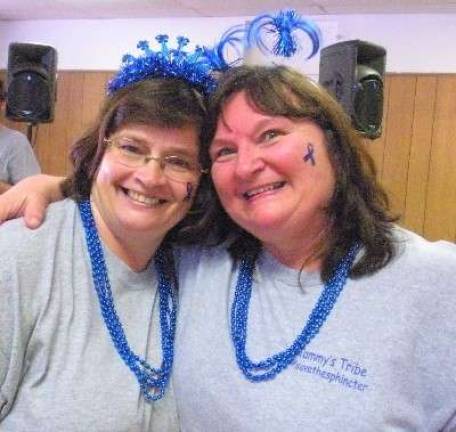 Community comes out to support woman battling cancer Tammy Gresik Insinga (left) poses with best friend Karen Booser-Crossley at a fundraiser event held Saturday, July 7, 2018 at the Andover Borough Fire Department. Photos by Mandy Coriston