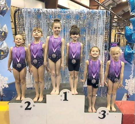 Westys gymnasts compete in Galloway Westys gymnasts compete in Galloway