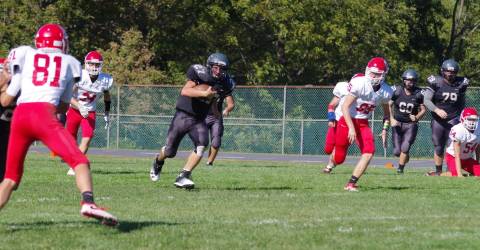Lenape Valley Smothers Wallkill In High School Football