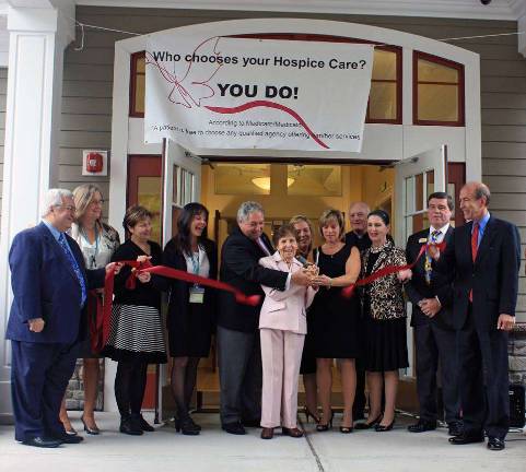 Karen Ann Quinlan Hospice celebrates 35 years The recent ribbon cutting for the Karen Ann Quinlan Hospice in Fredon in October 2014. Karen Ann Quinlan prepare for another celebration on April 18 at Perona Farms in Andover to commemorate 35 years of caring for patients and families in need of hospice support.