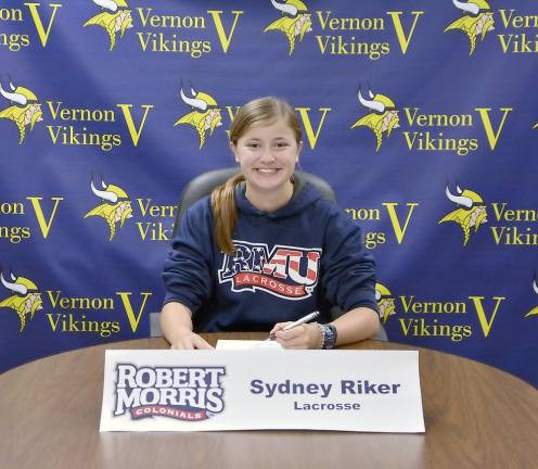 Lacrosse player Sydney Riker signs with Robert Morris University Lacrosse player Sydney Riker signs with Robert Morris University