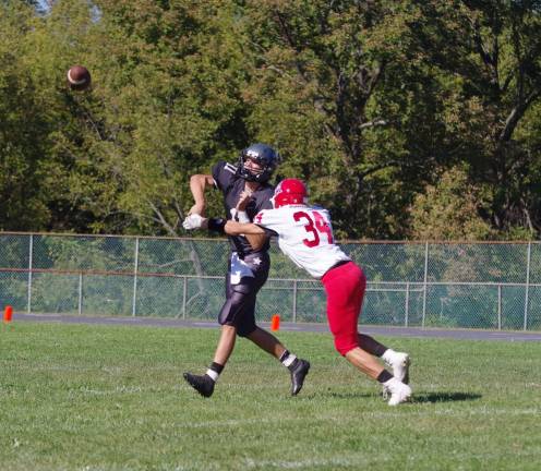 Lenape Valley Smothers Wallkill In High School Football
