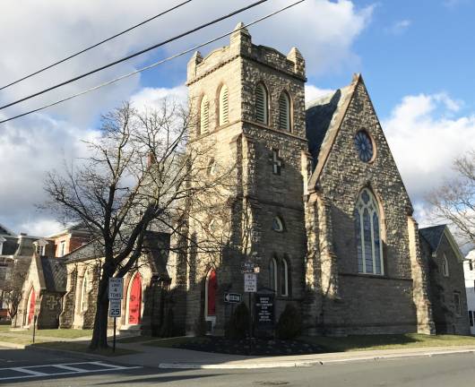 Last week's photo Christ Episcopal Church, 62 Main St. in Newton.