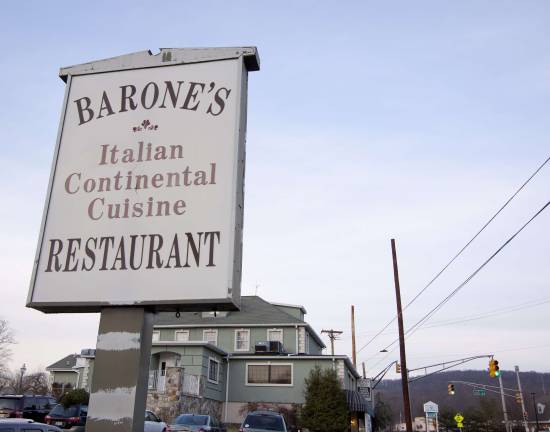CVS decision postponed another month Glynnis Jones Barone's Restaurant, at the corner of Rt. 206 and Lackawanna Drive in Byram.