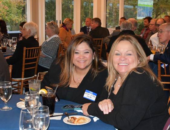 Stillwater’s Chammings named Mayor of the Year Newton Mayor Helen Le Frois is shown with Councilwoman Michelle Teets
