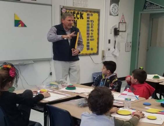 Fourth-graders recently participated in math activities in advance of a trip to ShopRite.