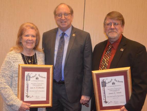 Jane Brodhecker honored for distinguished service. Jane Brodhecker honored for distinguished service.