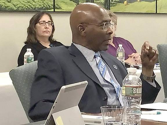 COVID-related domestic violence and mental illness spike in Vernon, mayor says Vernon Mayor Howard Burrell at the April 13 council meeting