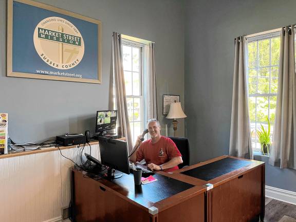 Market Street Mission helps unhoused men MSM2 Staff member Rich Saltis graduated from the mission’s Life Change Drug Recovery Program in Morristown.