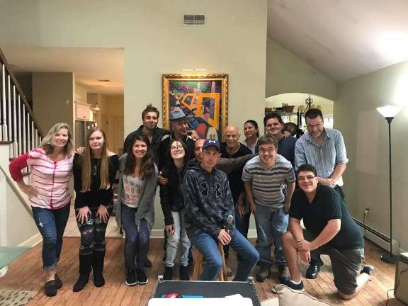 Andover couple offer home, opportunities to special needs adults From left, back row - Arthur Kolb, Frank Mitchell, Gary Kolb, Bernadette Wise, Andrew Bryson, Scott Hamma. Front row - Jennifer Leonard, Helen Englehart, Bridget Smith, Rebecca Dawn Manrodt, Mike Ferrara, Jeremy Dobies, Ben Hamma, Harrison Wise