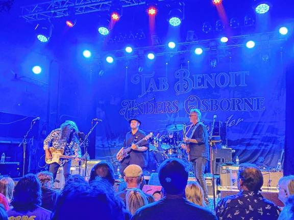 Guitar virtuosos on several stages <b>Tab Benoit and Anders Osborne bring their ‘I Hear Thunder’ tour to the Newton Theatre on Thursday, Aug. 1. (Photo courtesy of Tab Benoit)</b>