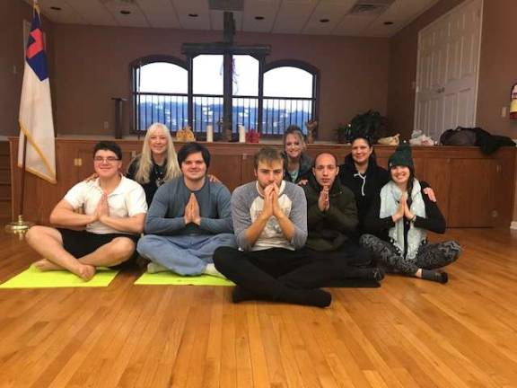 Andover couple offer home, opportunities to special needs adults From left, back row - Teacher Sara Gallmann, Michelle Ledere, Bernadette Wise.Front Row - Harrison Wise, Andrew Bryson,Arthur Kolb, Mike Ferrara, Bridget Smith