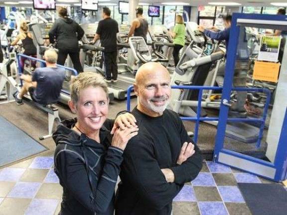 Katy and Rick Leonard, the owners of Black Bear Fitness Photos by Emily Nelson