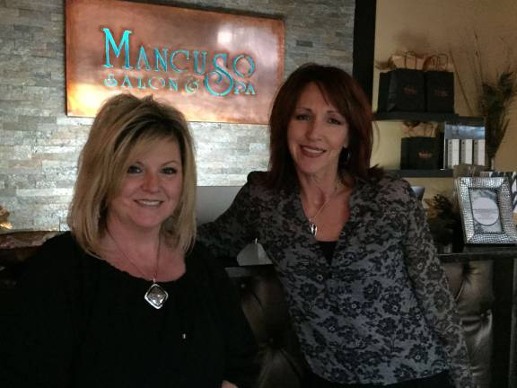 Where every day is a great hair day Owners Mary Mancuso and Jacque Cox of Mancuso Salon & Spa.